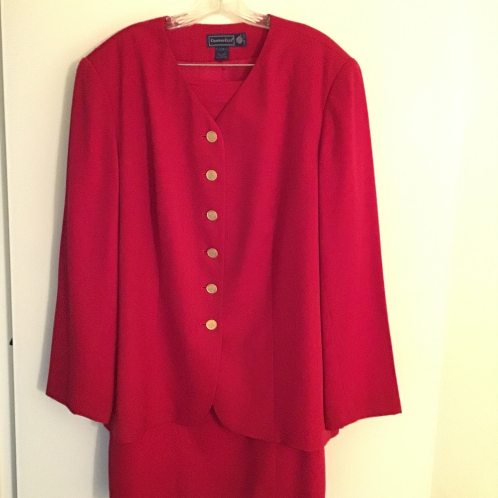 Woman’s two piece suit